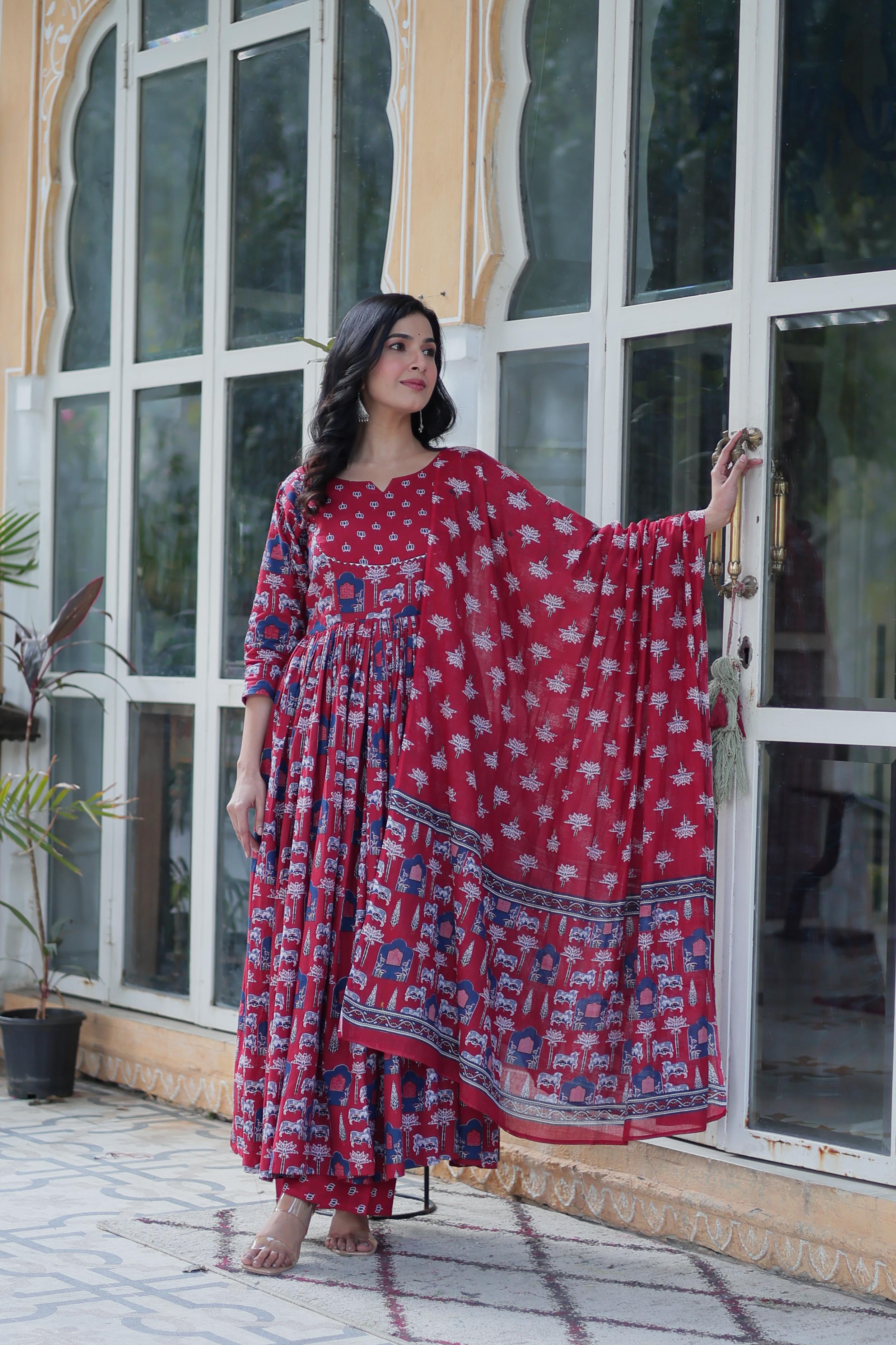 Premium Pure Cotton Kurti Set