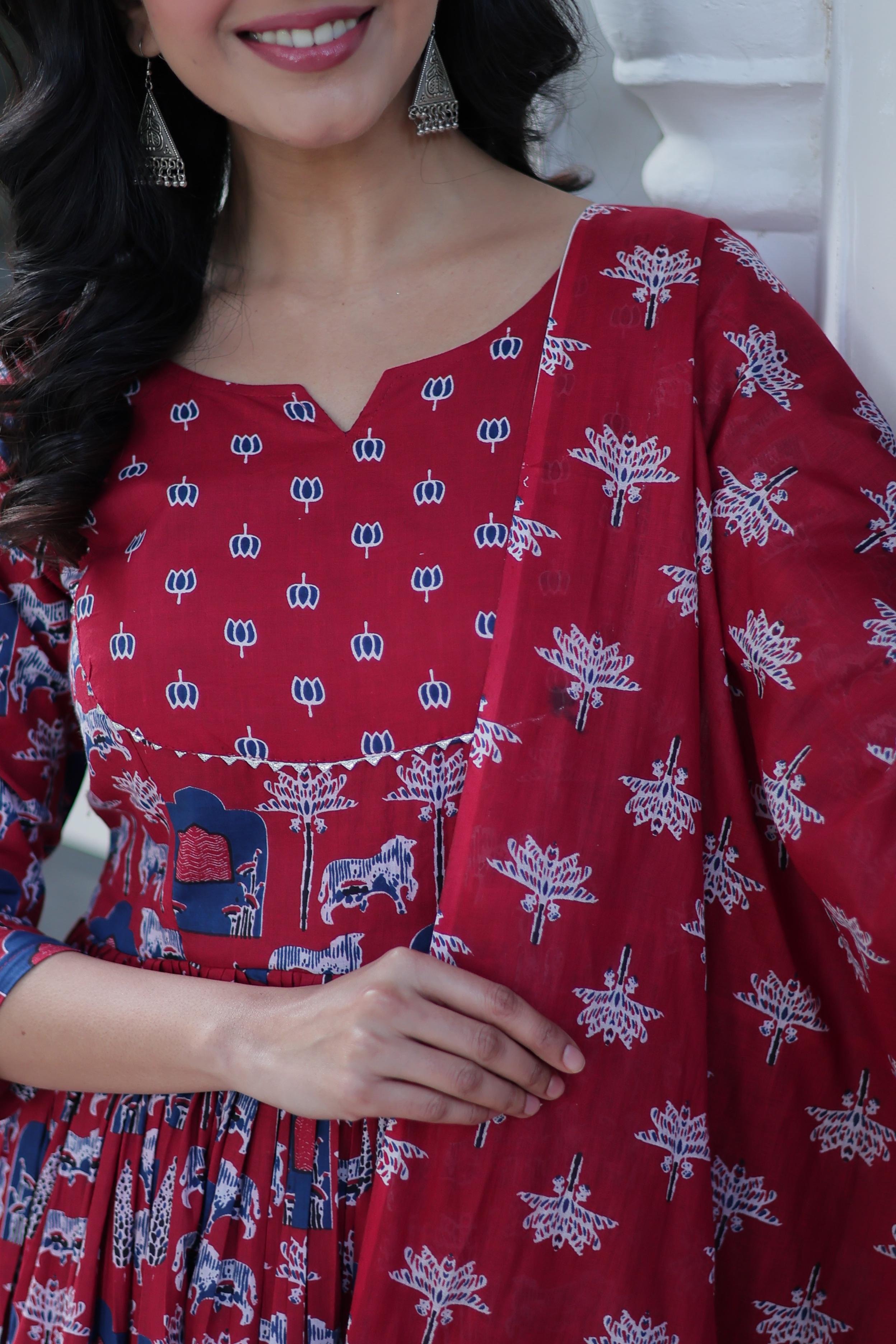 Premium Pure Cotton Kurti Set