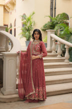 Embroidered Top Sharara Set