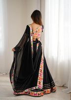 Heavy Rayon Embroidered Lehenga