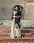 Elegant Chinon Silk Suit Set