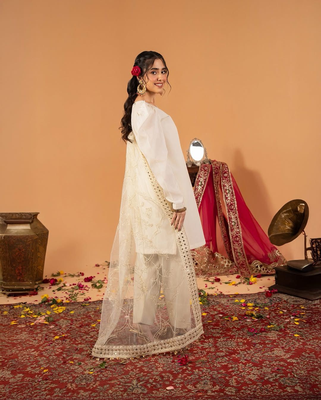 Exclusive Mustard Color Farshi Salwar Suit
