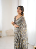 Beautiful Trending Pastel Colours Saree