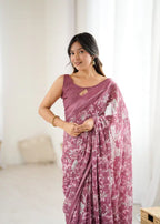 Beautiful Trending Pastel Colours Saree