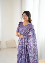 Beautiful Trending Pastel Colours Saree