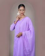 Fancy Fox Georgette Embroidery Work Kurti