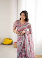 Georgette Printed Saree