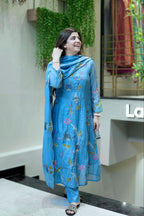 Women Kurta Pant Set With Dupatta