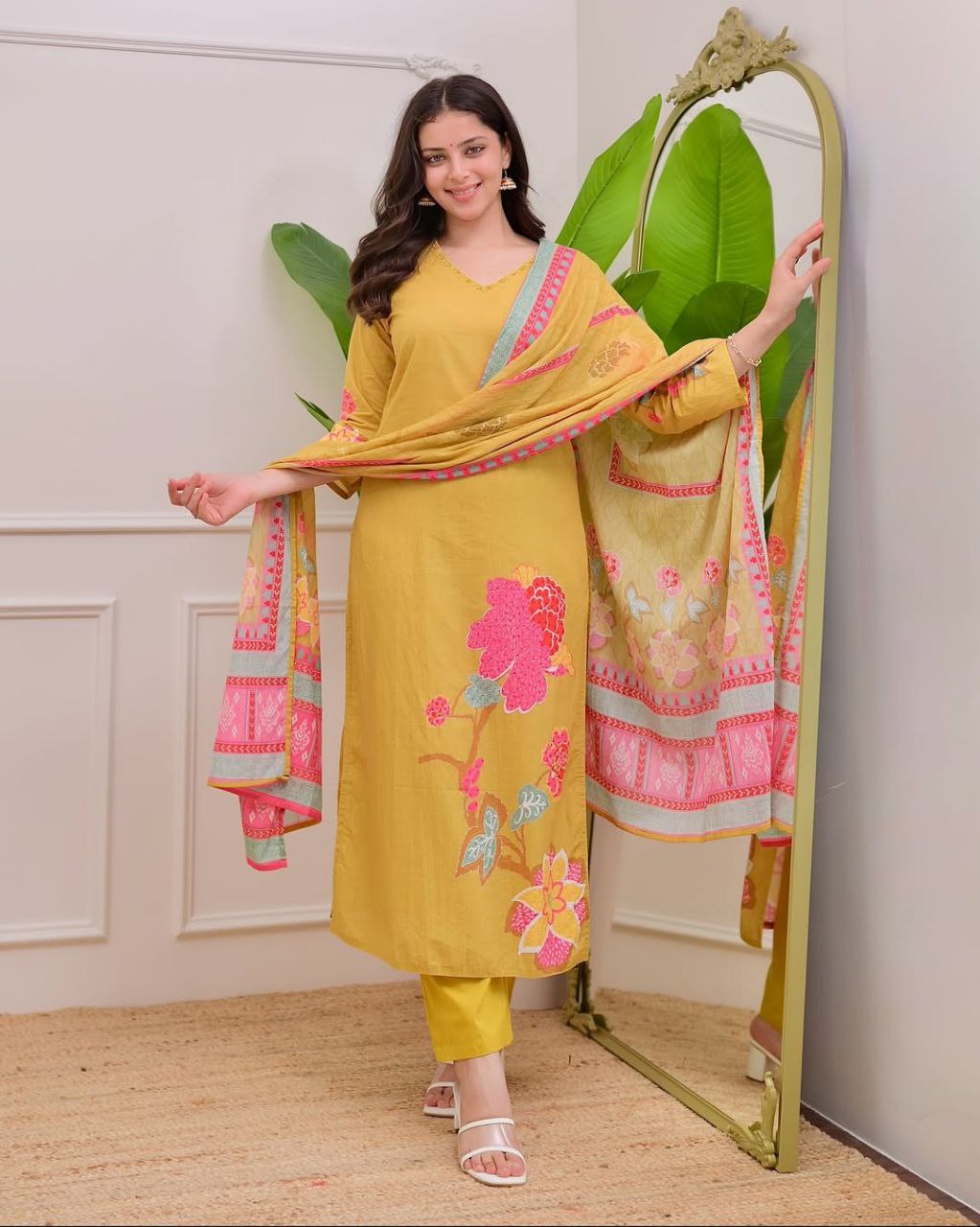 Premium Mul Cotton Suit