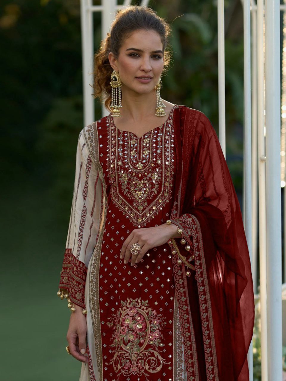 Classiclook Party Wear Suits With Heavy Embroidered Work