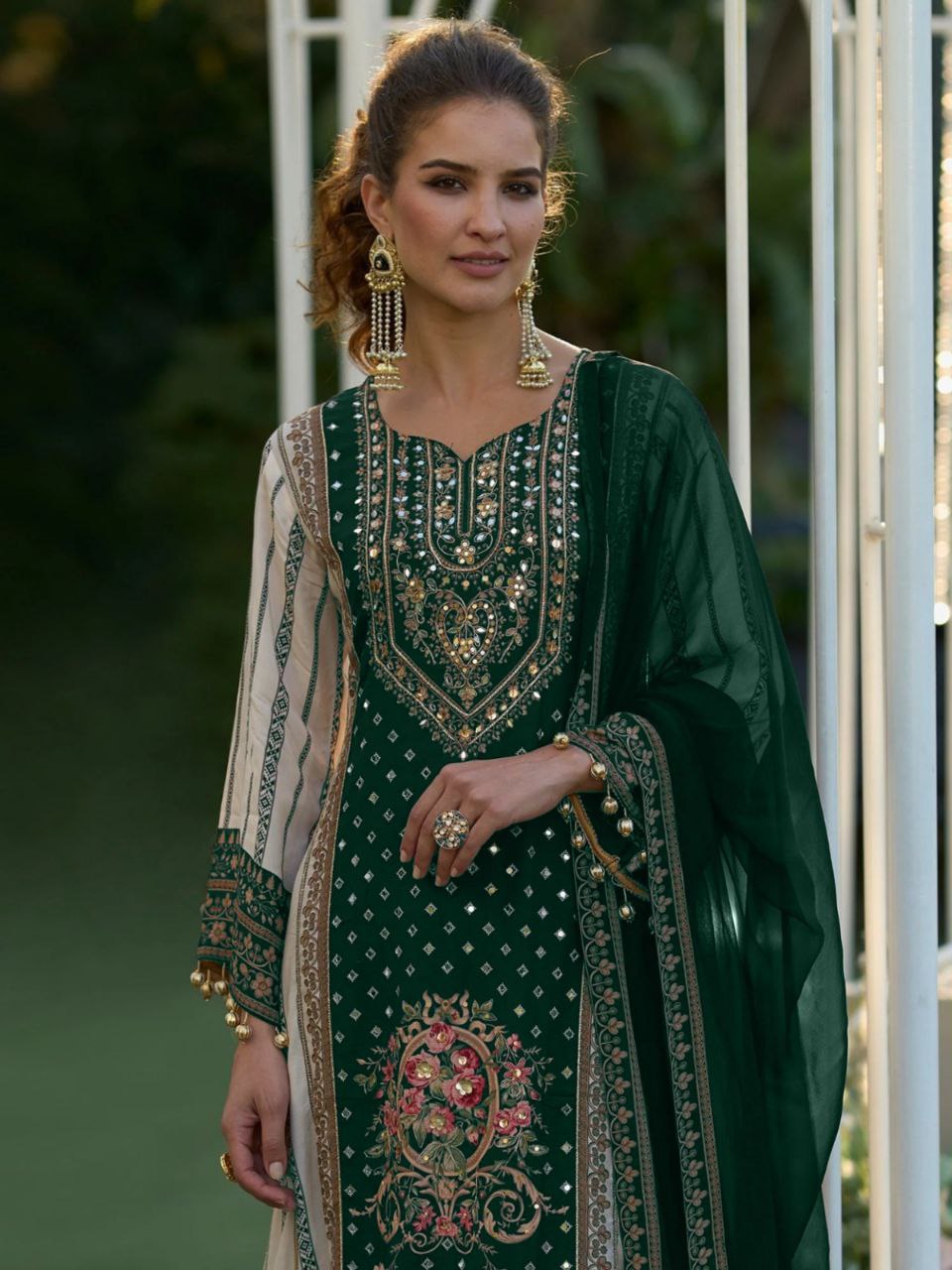 Classiclook Party Wear Suits With Heavy Embroidered Work