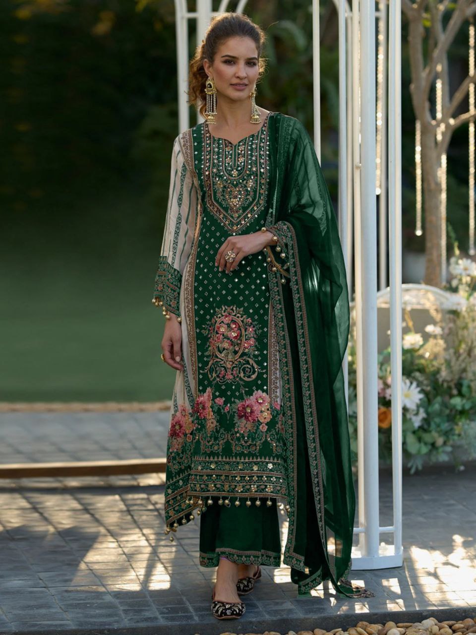 Classiclook Party Wear Suits With Heavy Embroidered Work