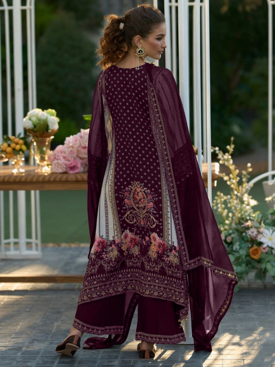 Classiclook Party Wear Suits With Heavy Embroidered Work