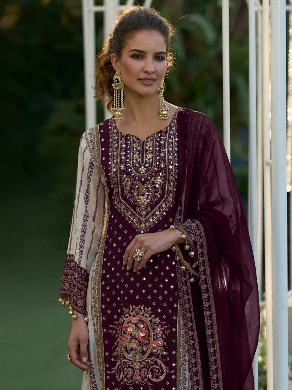 Classiclook Party Wear Suits With Heavy Embroidered Work