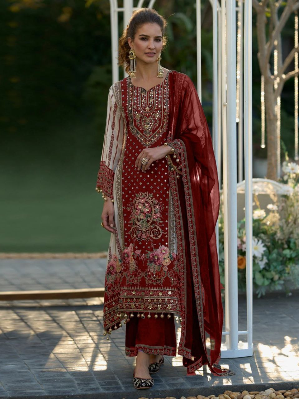 Classiclook Party Wear Suits With Heavy Embroidered Work