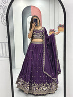 Designer Embroidery Lehenga Choli Set