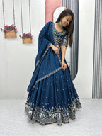 Designer Embroidery Lehenga Choli Set