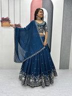 Designer Embroidery Lehenga Choli Set